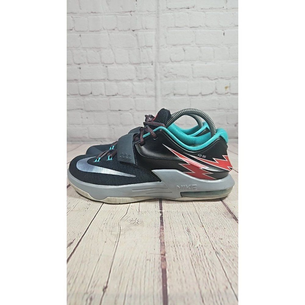 Nike Kd 7 "Thunder Bolt" Athletic Basketball Shoes Size 7y / Women's 8.5
